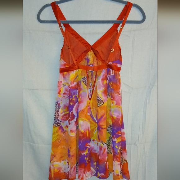 Very Sexy by Victoria's Secret Vibrant Floral Babydoll Gown - Picture 8 of 14